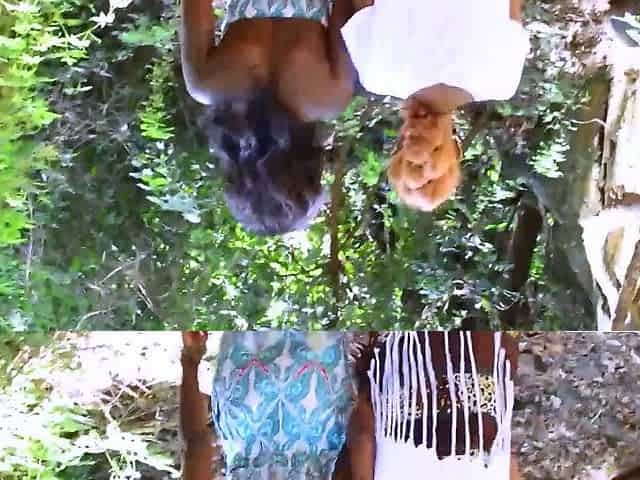 Black Lesbians Outdoors Makeout To Orgasm