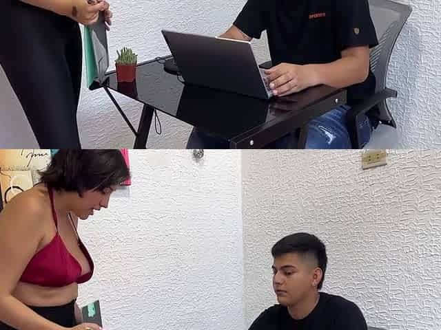 Boss, If We Have A Hard Fuck You Let Me Out Early? I Fuck My Sexy Secretary Until I Fill Her Pussy With Milk