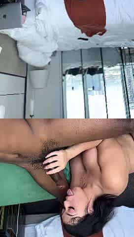 Wockesha Homemade Blowjob With BBC