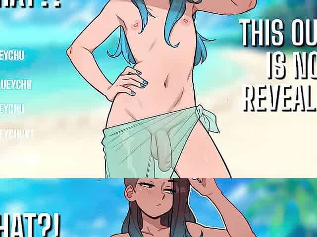 Femboy Beach Date GETS FREAKY - NSFW ASMR