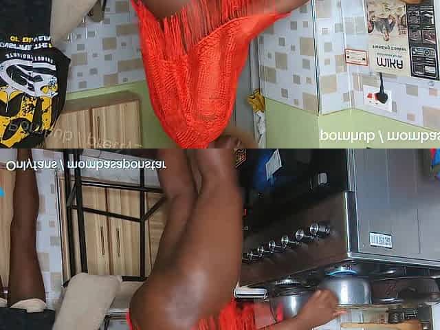 Wife Gets Wicked Clothes/ Tights Ripped then Banged and Huge Creampie in Kitchen by Spouse