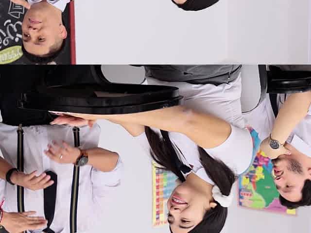 Busty Mexican student gets fucked