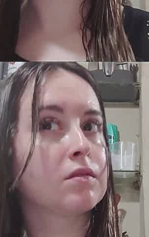 Drying My Hair. I Love How It Goes From Wet to Dry and Soft