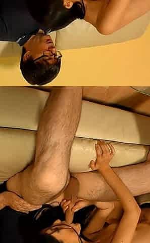 Sexy couple gets naked and does erotic fucking