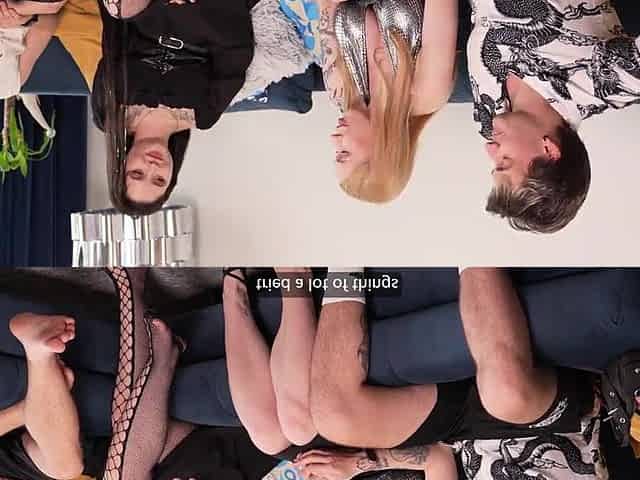 Experienced swingers invited some newbies over and drilled 'em hard