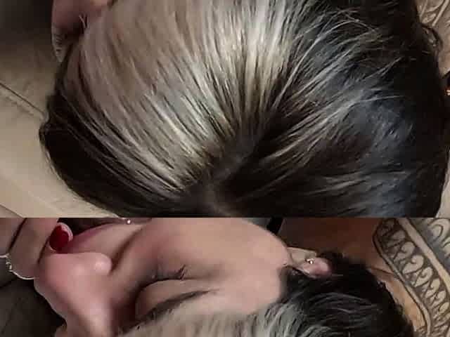 BRUNETTE TATTOO ARTIST WITH NAUGHTY FACE TAKES CLIENT TO