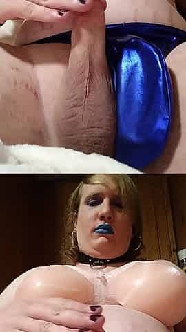 Amateur! Bored can't leave home sissy male