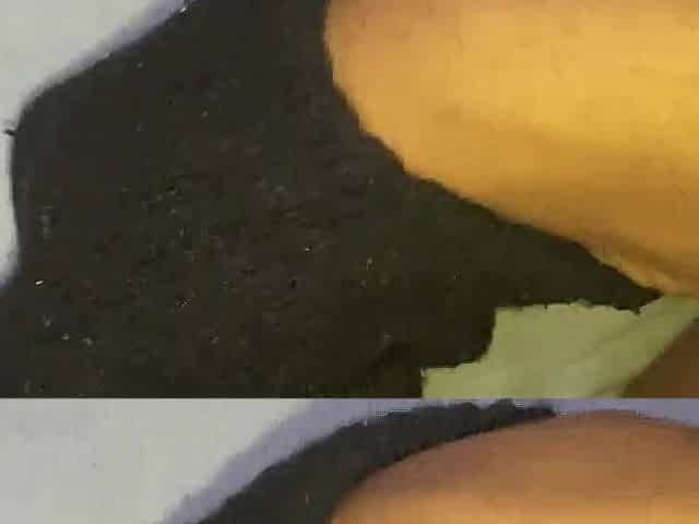Putting it in the little booty