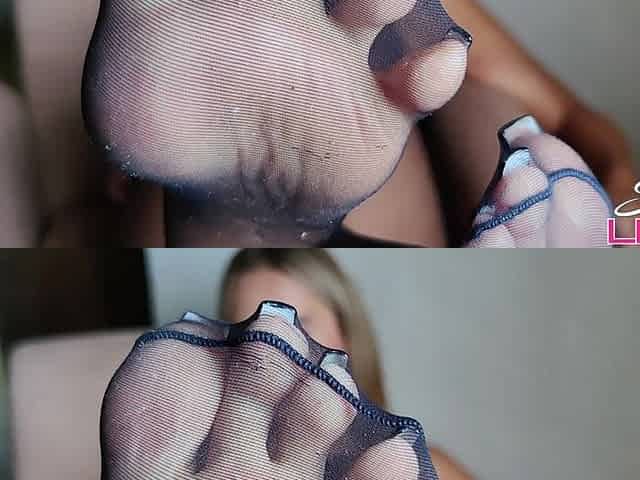 Nylon Fetish Sex Tape