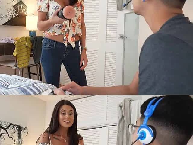 Latin babe mother i'd like to fuck POV booty drilled