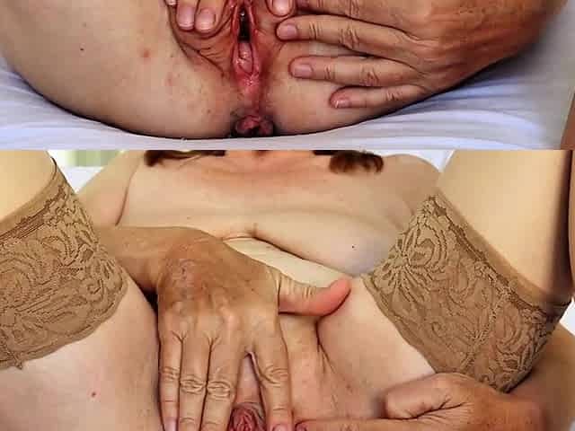 Older hairless vagina