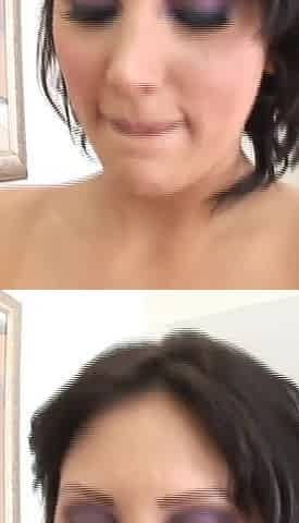 Mindy Main Big Fake Tits MILF Brunette Shaved Pussy Deep Suck Dick and Hard Fucked Pussy