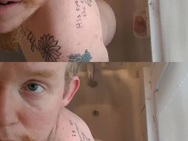 Unedited Quiet Shower Tease FTM