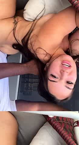 Close up BJ cumshot