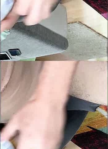 Tugjob sex tool ejaculation
