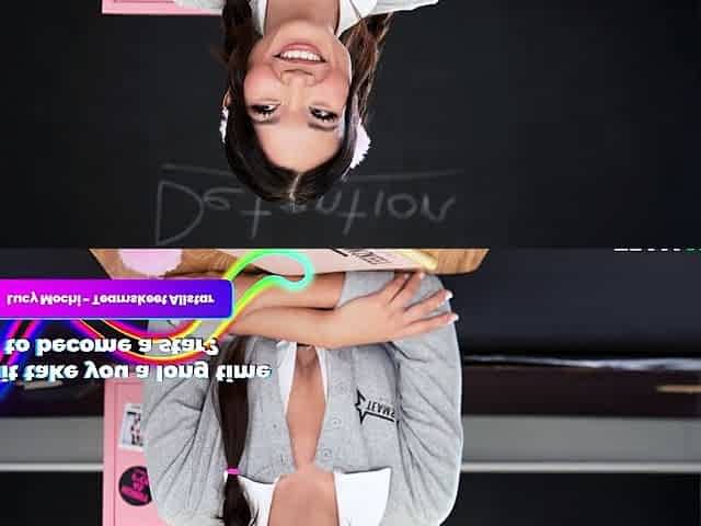 Petite Asian School Girl Lucy Mochi Sucks & Fucks Her