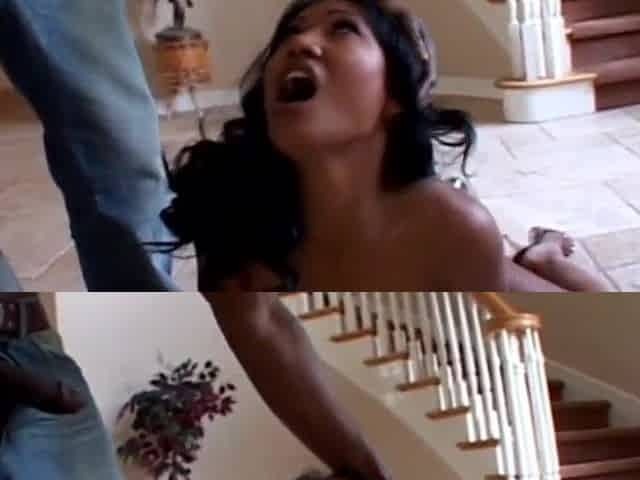 Black Whore Keeps Creaming From Anal