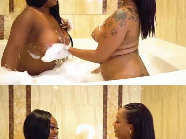Ebony Wet And Horny In Bath Tub - Jayden Starr