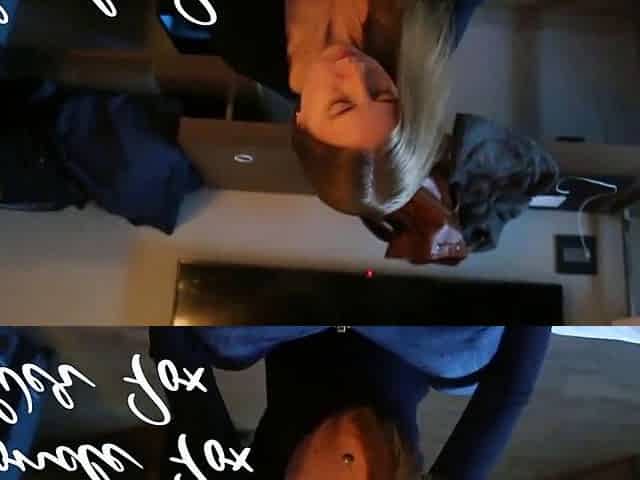 Blonde Girl Drains Cock - Amateur POV Blowjob