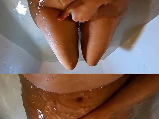 SOLO TEEN BABE - BATHTIME ORGASM