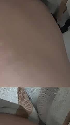 Chubby Slut Plays with Pierced Pussy
