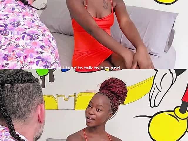 Tight Black Pussy Ebony Teen Stretched