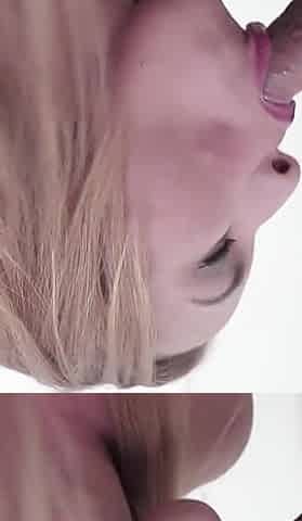Skinny Blonde in Blowjob, Footjob and Gloryhole Fuck