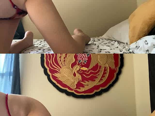 Amateur brunette ariana marie solo toying