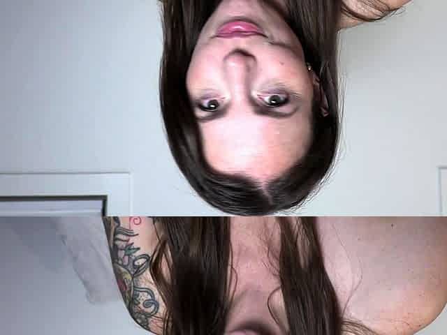 Amateur webcam brunette loves sucking on some fat cock