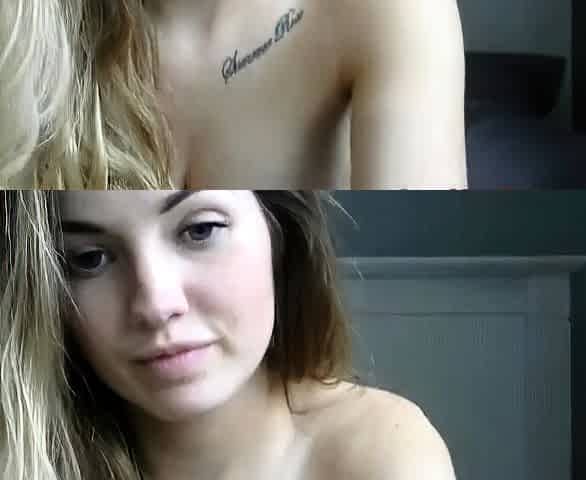 Big-Nipple Amateur Shows Off Her Hot Tits on Webcam