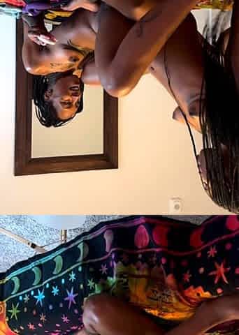 Hot Black Maid Does Some Webcam Black and Ebony