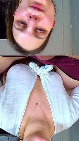 POV I Sucked His Balls and Made Him Cum Between My Tits