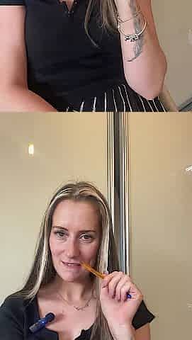 Sexually excited British Teacher JOI