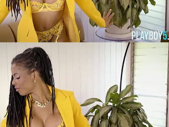 Black mother I'd like to fuck honey Kira Noir has astonishing curves and shows anything