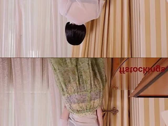 You Can See Through Mature Lady's Skirt