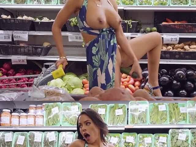 Luna Star And Ricky Spanish - Grocery Store Milf