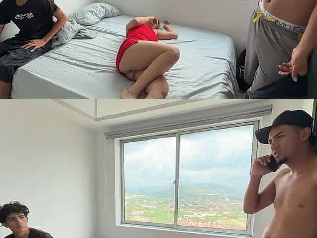 Big Ass Stepmother Agrees to Share a Bed with Her Stepson