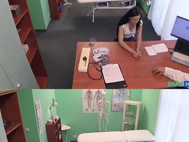 Teen needs raunchy advise from mature doc - Fake Hospital