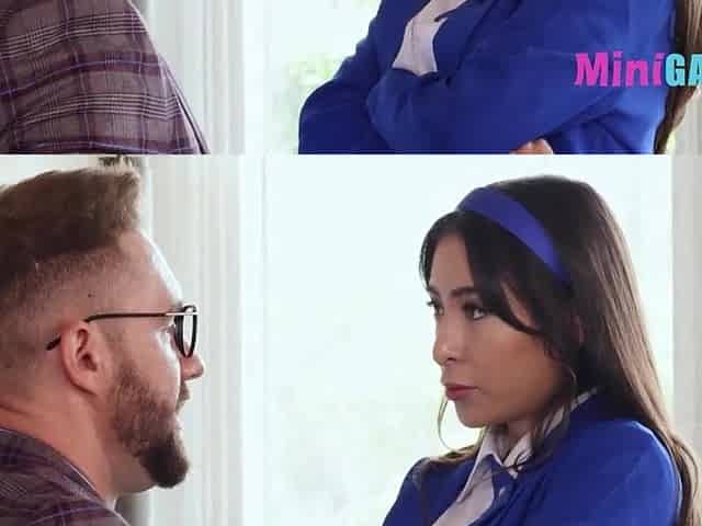 Step Daddy's Had It, Now His Pumps Obedience Into Me