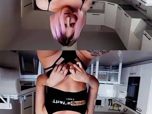Excited married woman who swallows anything