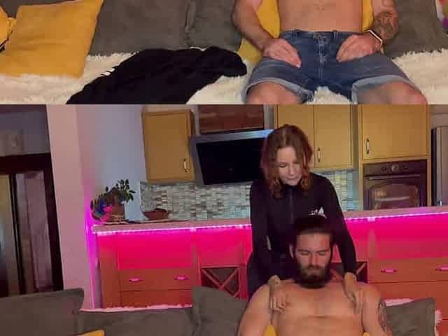 Anal creampie from muscle fellow after cheating girlduddy's blowjob. Posh Spice's muddy doll gives greatest xxx.