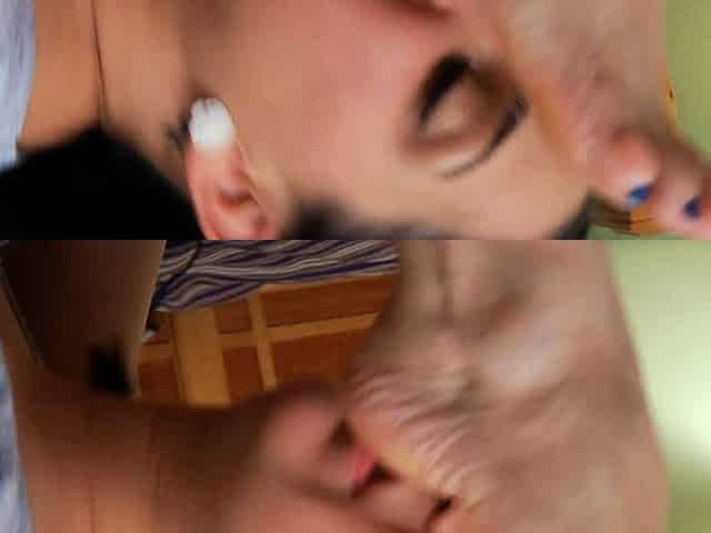 Three milfs and guy in foot fetish orgy