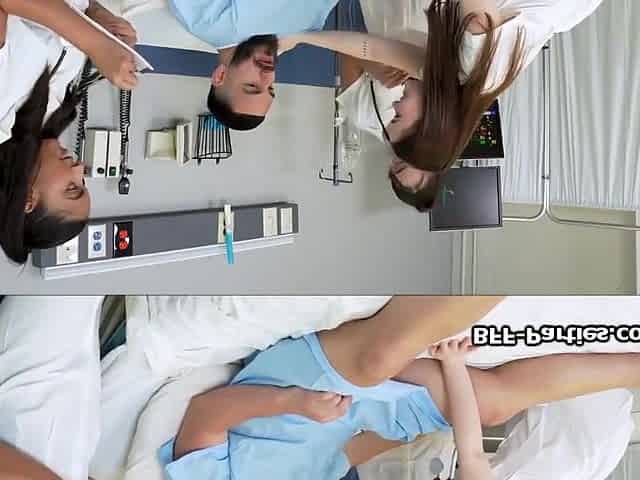 Naughty Doctors Feasting On Patients Big Dick