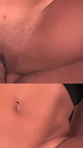 Two Busty Girls Blow a Man with Big Dick and Ride Him on the Floor