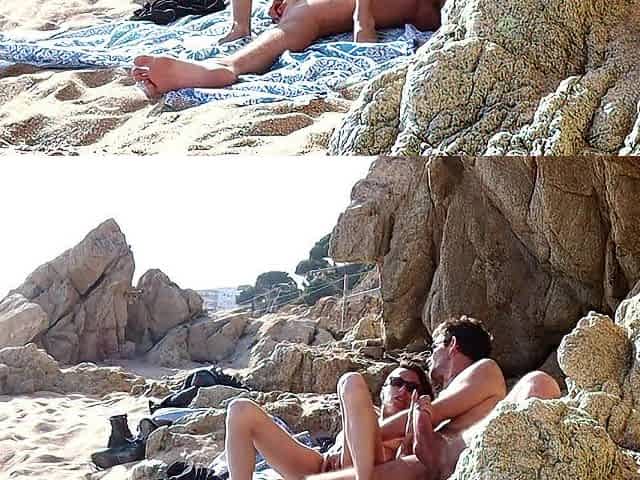 Pair Caught Having Sex at the Beach