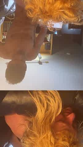 The Finishb of Me Pounding Her From Behind Over the Couch Arm