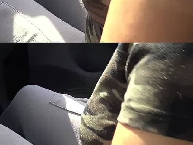 Algerian Prostitute With A Client In Her Car In A Suburb Of Marseille