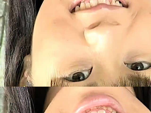 J15 Japanese shy teen shows pussy