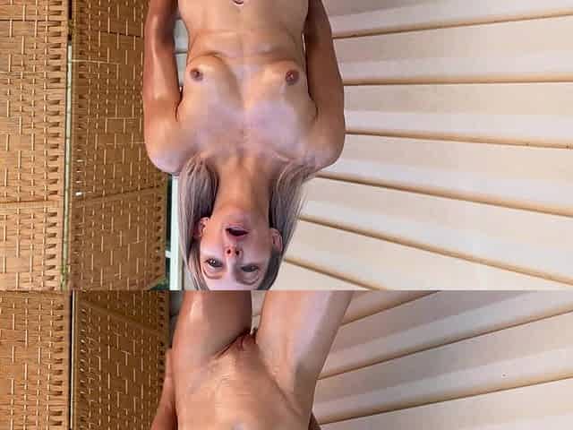 Lora Cross Flexes Her Muscles for Cj