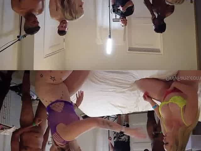 Interracial Gangbang Group Sex Orgy